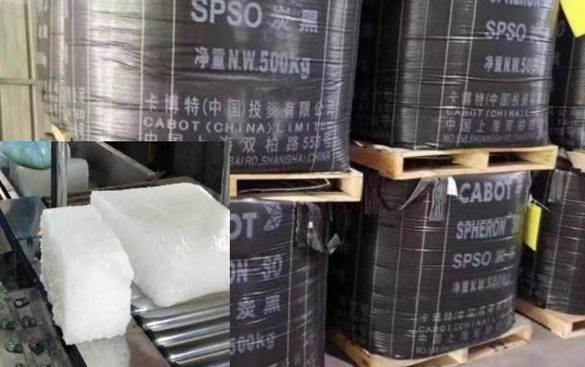 Matériau EPDM importé des États-Unis pour la fabrication de membranes de diffuseur de tube