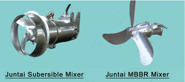 Mélangeur submersible nihao et mélangeur mbbr